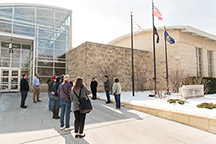 Kansas Preservation Alliance tour PMA in February, 2019 (photo courtesy of Tom Parish).