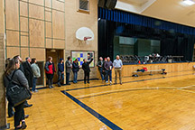 Kansas Preservation Alliance tour PMA in February, 2019 (photo courtesy of Tom Parish).