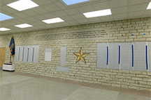 Foyer renovation nearly completed.