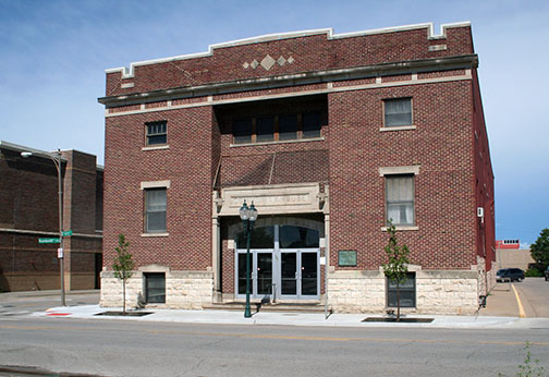 Our Soldiers Community Building on the corner of 4th and Humboldt.