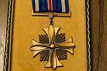 Bus Crumpton's Distiguished Flying Cross.