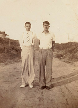Earl and Elmer Crumpton